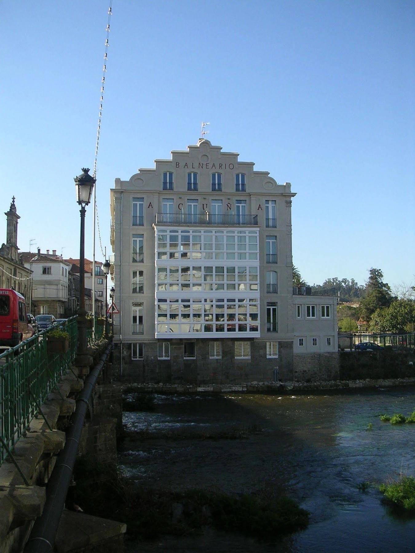 Balneario Acuna Caldas De Reis Exterior foto